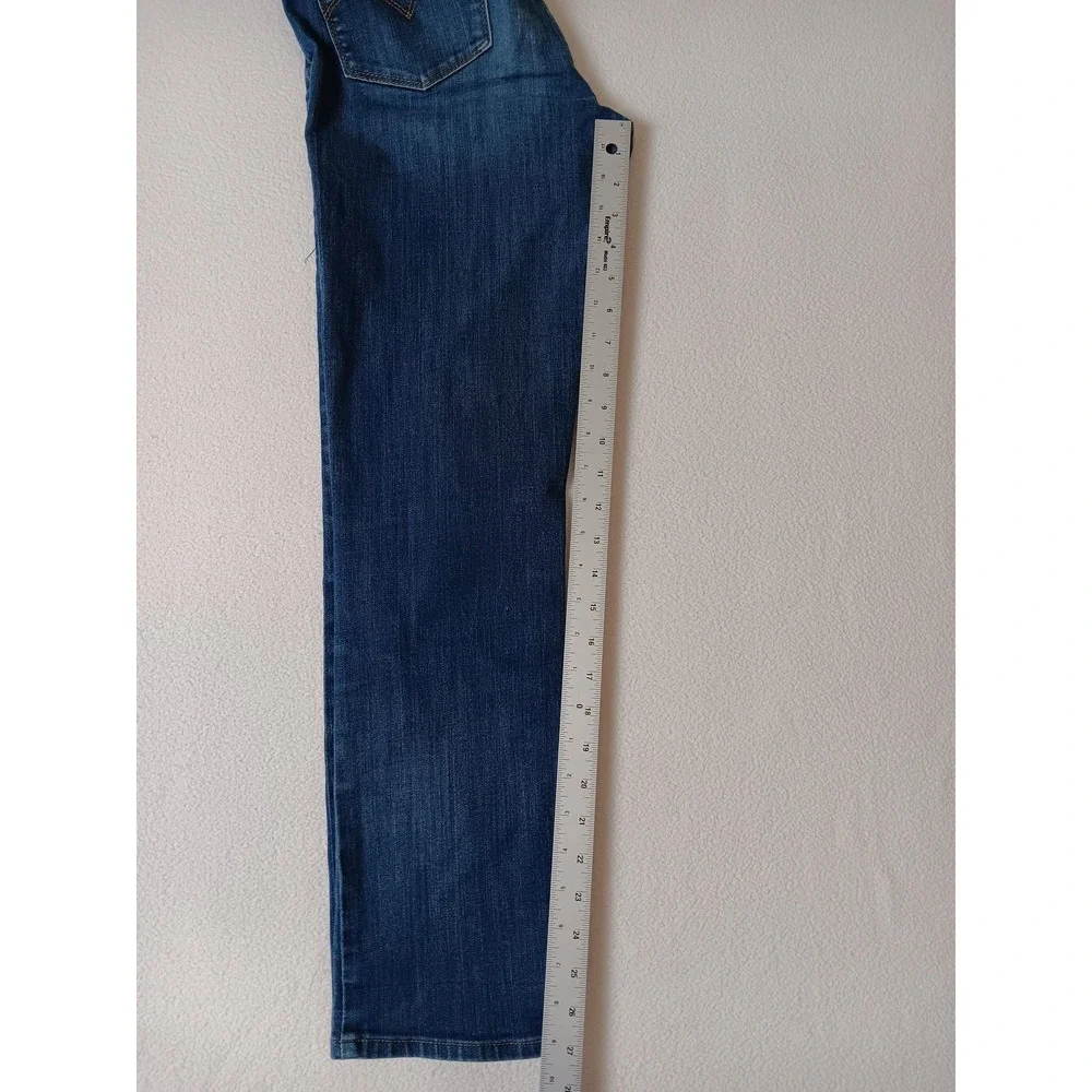 Levi's Jeans Womens 30 Blue Medium Wash Skinny Slim Stretch Denim 712 Mid Rise